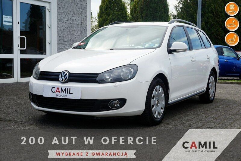 Biały Używany 2011 VW Golf VI Sedan/Limuzyna | 15 800 zł (Dobra cena) - Obraz 1/4