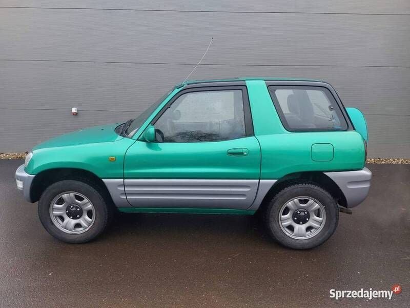 Zielony Używany 1998 Toyota RAV4 SUV | 15 800 zł - Obraz 1/4