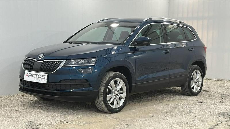 Niebieski ciemny Używany 2022 Skoda Karoq SUV | 76 900 zł (Uczciwa cena) - Obraz 1/4