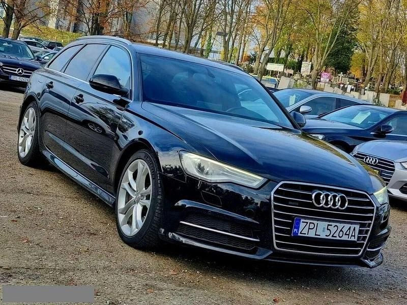 Używany Audi A6 S-Line 2015 Czarny Kombi