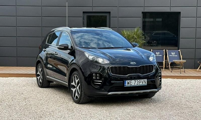 Czarny (metalik) Używany 2018 Kia Sportage 2 SUV | 84 800 zł (Dość drogi) - Obraz 1/3