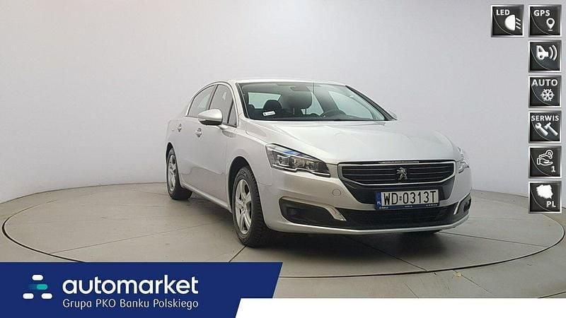 Używany Peugeot 508 Active 165 KM (121 kW) 2018 Srebrny Sedan/Limuzyna
