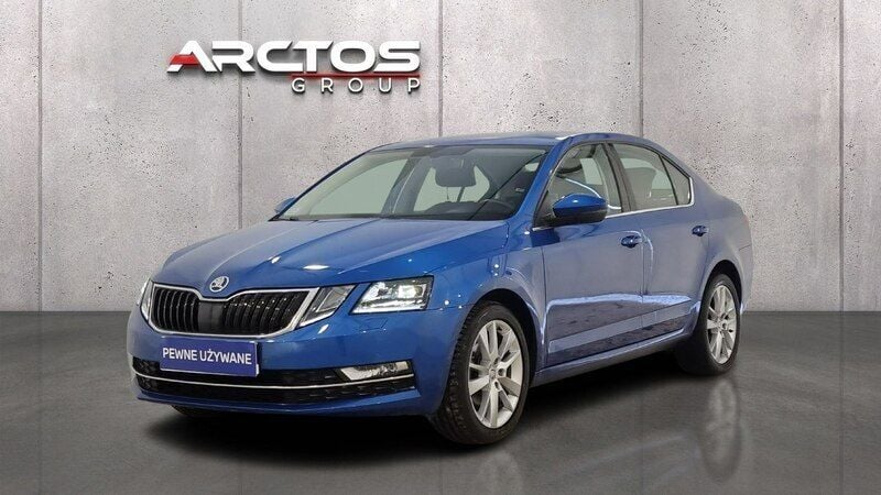 Niebieski (metalik) Używany 2019 Skoda Octavia Style Sedan/Limuzyna | 50 000 zł (Super Cena) - Obraz 1/4