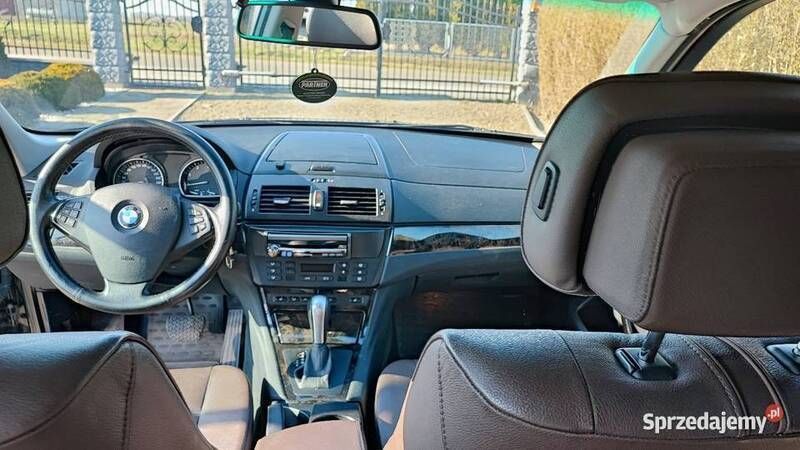 Czarny Używany 2008 BMW X3 SUV | 25 500 zł (Uczciwa cena) - Obraz 1/4