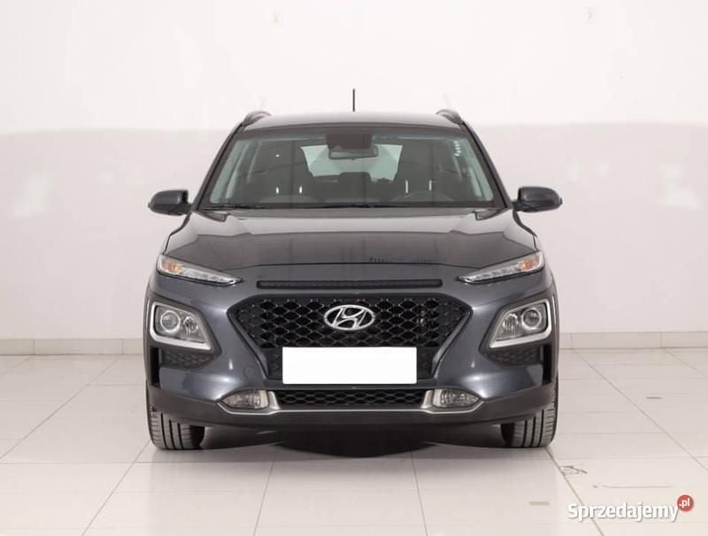 Szary Używany 2018 Hyundai Kona SUV | 55 499 zł (Uczciwa cena) - Obraz 1/4