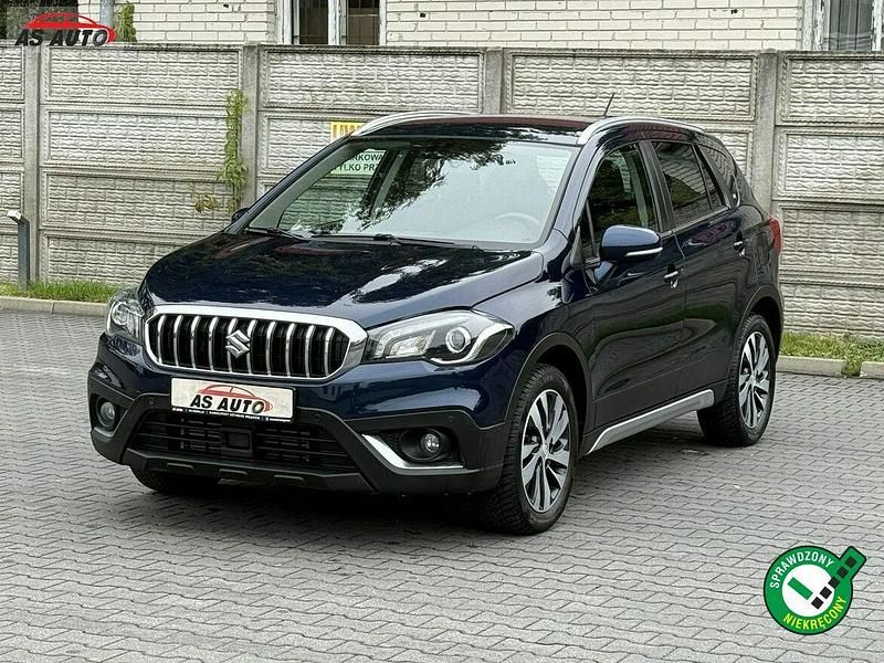 Niebieski ciemny (metalik, perła) Używany 2017 Suzuki SX4 S-Cross SUV | 49 700 zł (Drogi) - Obraz 1/4