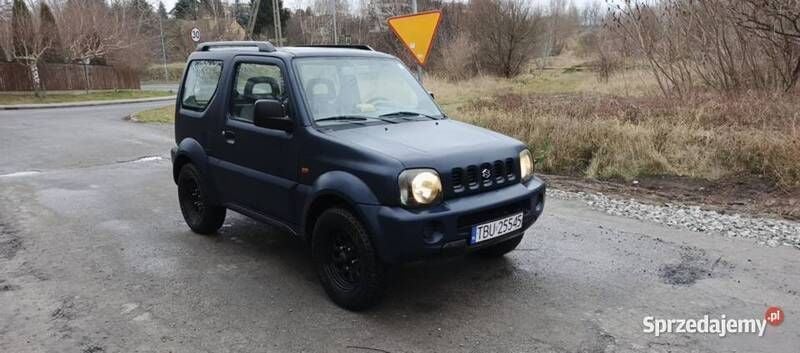 Niebieski Używany 1999 Suzuki Jimny SUV | 18 900 zł (Uczciwa cena) - Obraz 1/4