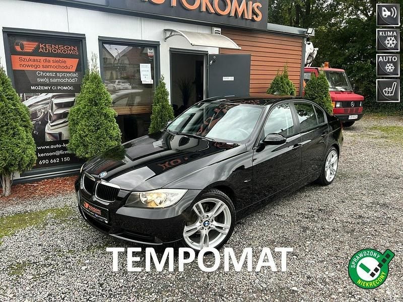 Czarny (metalik) Używany 2008 BMW 318 Sedan/Limuzyna | 19 900 zł (Uczciwa cena) - Obraz 1/4