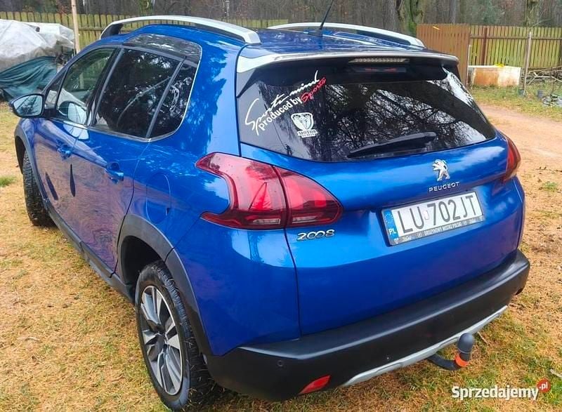 Granatowy Używany 2019 Peugeot 2008 SUV | 36 900 zł (Super Cena) - Obraz 1/4