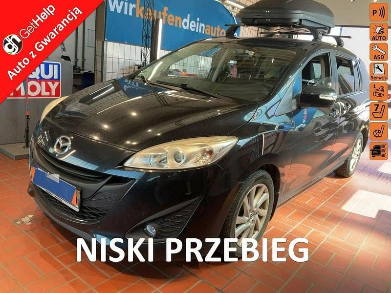 Czarny Używany 2013 Mazda 5 Minivan | 21 500 zł (Super Cena) - Obraz 1/4