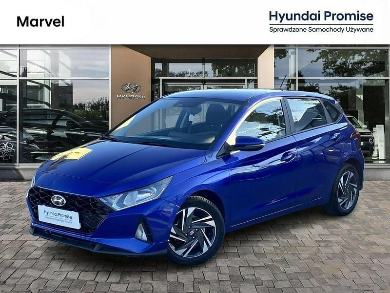 Niebieski Używany 2023 Hyundai i20 Hatchback | 59 900 zł (Uczciwa cena) - Obraz 1/4