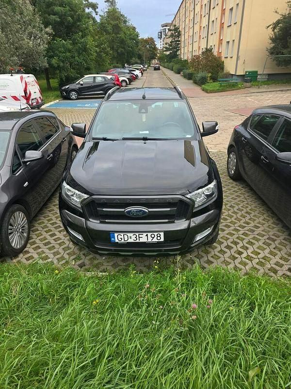 Używany Ford Ranger 2018 Czarny Pickup
