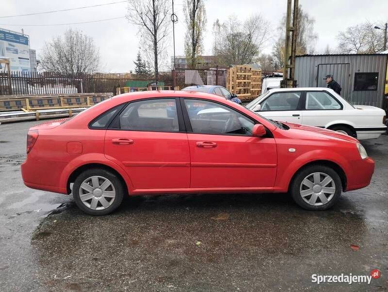 Używany Chevrolet Lacetti 2007 Czerwony Sedan/Limuzyna