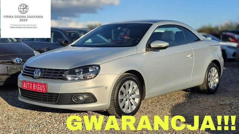 Srebrny Używany 2011 VW Eos Kabriolet | 27 900 zł - Obraz 1/4