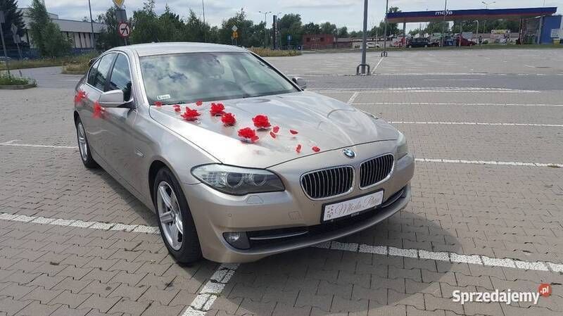 Złoty Używany 2010 BMW 520 Sedan/Limuzyna | 45 555 zł - Obraz 1/4