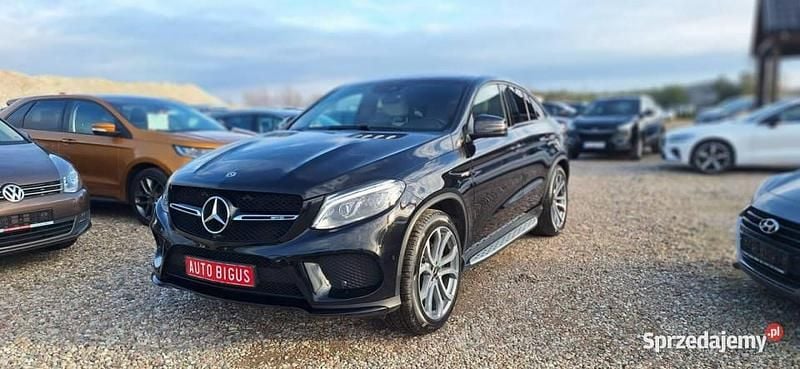 Używany Mercedes GLE43 AMG AMG 390 KM (286 kW) 2018 Czarny (metalik) Coupe