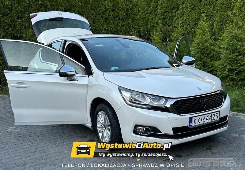 Biały Używany 2016 Citroën DS4 Hatchback | 30 000 zł (Dobra cena) - Obraz 1/4