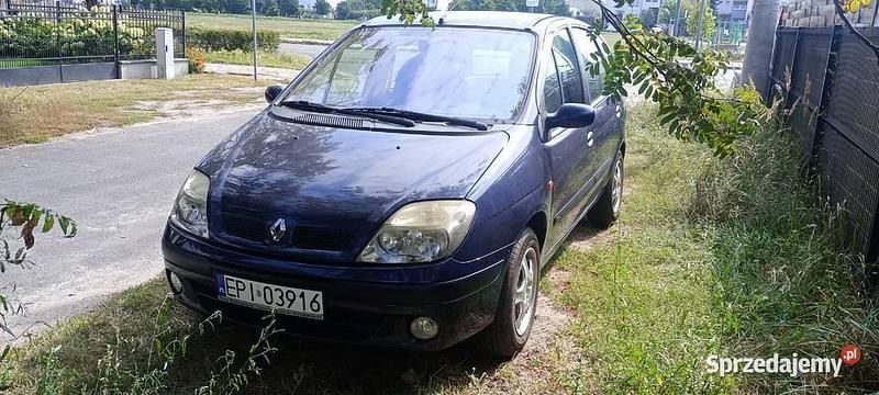 Granatowy Używany 2002 Renault Scénic Minivan | 5500 zł - Obraz 1/4