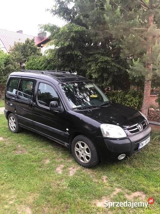 Używany Peugeot Partner 2005 Czarny Minivan