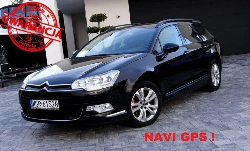 Czarny (metalik) Używany 2009 Citroën C5 Sedan/Limuzyna | 20 900 zł (Drogi) - Obraz 1/4