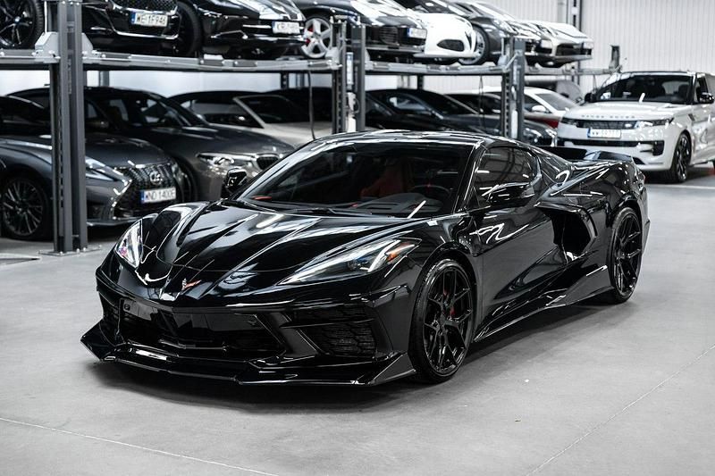 Czarny Używany 2022 Chevrolet Corvette Kabriolet | 425 000 zł - Obraz 1/4