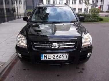 Czarny Używany 2005 Kia Sportage SUV | 15 500 zł (Uczciwa cena) - Obraz 1/4