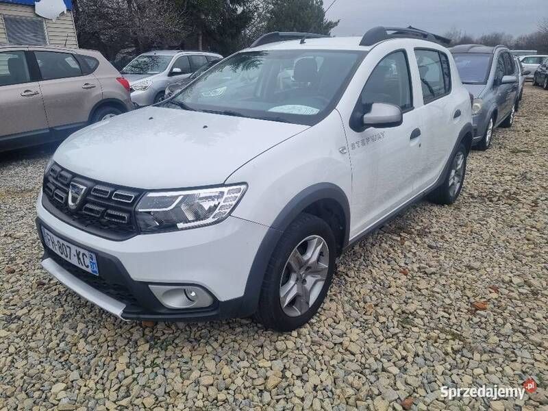 Biały Używany 2019 Dacia Sandero Stepway Hatchback | 38 800 zł (Dobra cena) - Obraz 1/4