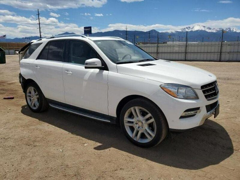 Biały Używany 2015 Mercedes ML350 SUV | 51 200 zł - Obraz 1/4