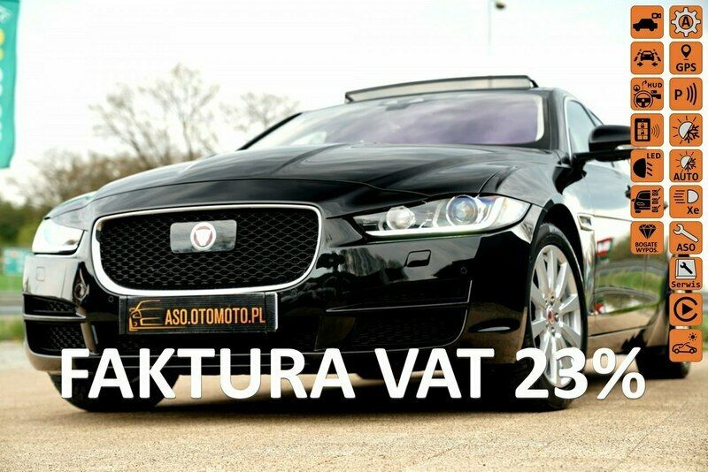 Czarny (metalik) Używany 2020 Jaguar XE Sedan/Limuzyna | 87 642 zł (Dość drogi) - Obraz 1/4