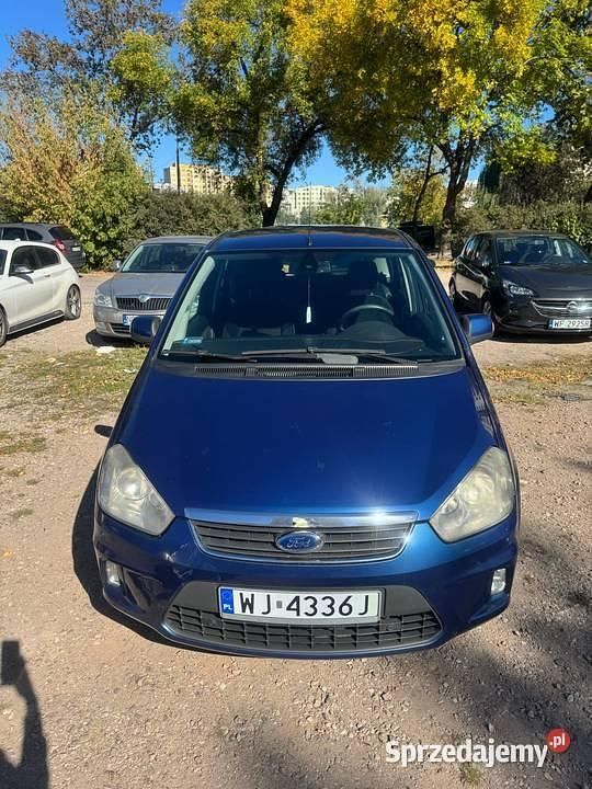 Niebieski Używany 2009 Ford C-MAX Ghia Minivan | 11 000 zł (Uczciwa cena) - Obraz 1/4