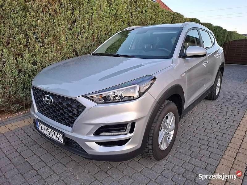 Srebrny Używany 2020 Hyundai Tucson SUV | 69 800 zł (Dobra cena) - Obraz 1/4