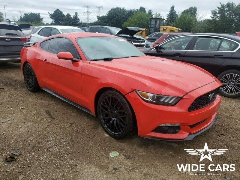 Pomarańczowy (metalik) Używany 2015 Ford Mustang Coupe | 39 500 zł - Obraz 1/4