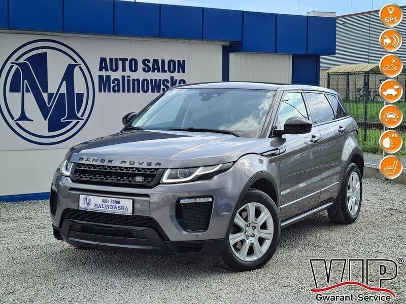 Szary Używany 2017 Land Rover Range Rover evoque SUV | 85 900 zł (Uczciwa cena) - Obraz 1/4