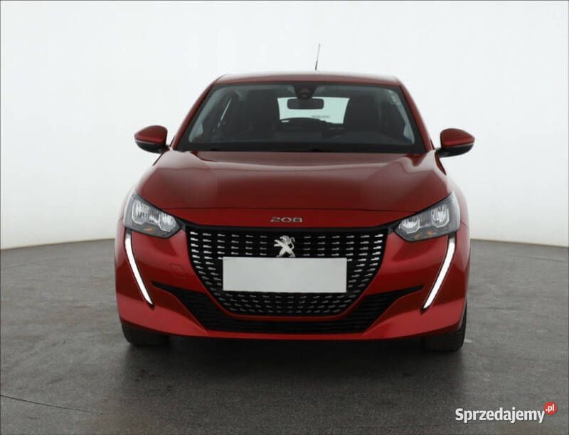 Czerwony Używany 2021 Peugeot 208 Hatchback | 48 499 zł (Uczciwa cena) - Obraz 1/4