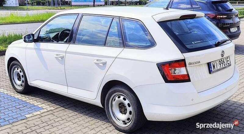 Biały Używany 2018 Skoda Fabia Ambition Hatchback | 19 999 zł (Dobra cena) - Obraz 1/4