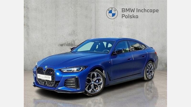 Frozen portimao blue bmw individual metalizowany Używany 2022 BMW i4 Shadowline Sedan/Limuzyna | 204 900 zł - Obraz 1/3