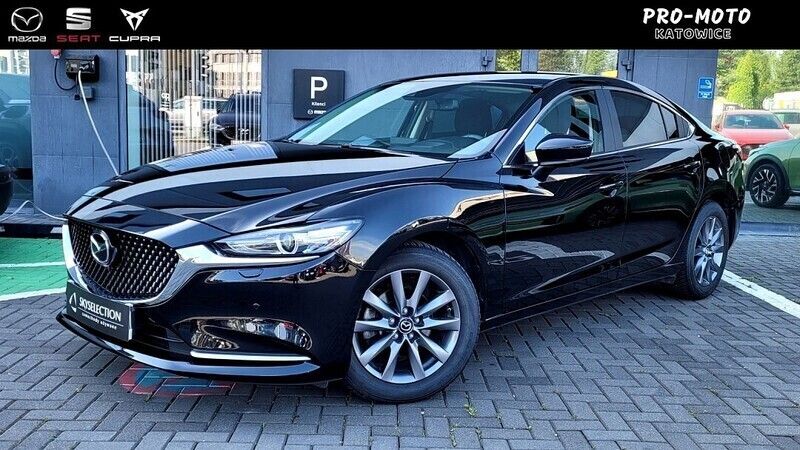 Czarny Używany 2022 Mazda 6 Sedan/Limuzyna | 129 900 zł (Drogi) - Obraz 1/4
