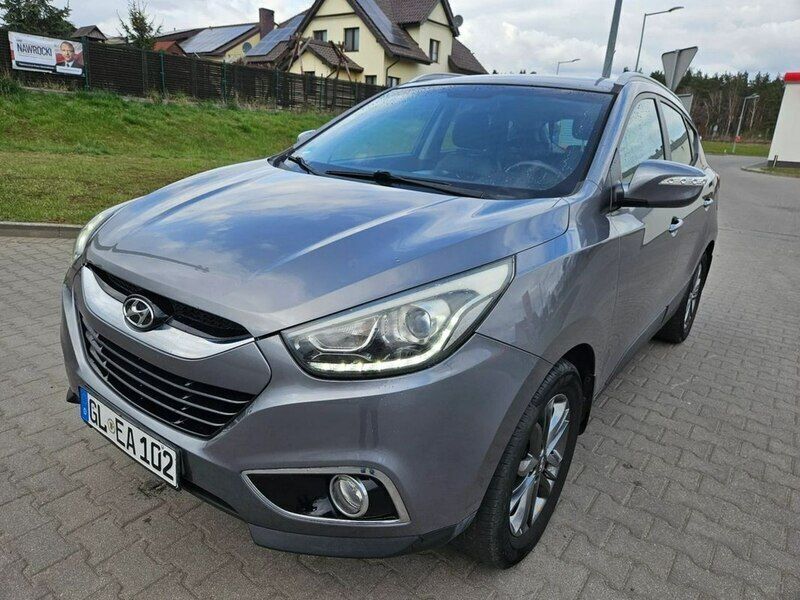 Szary (metalik) Używany 2015 Hyundai ix35 SUV | 42 400 zł (Dobra cena) - Obraz 1/4