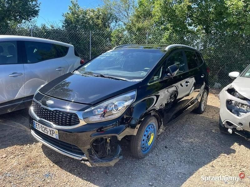 Czarny Używany 2018 Kia Carens Premium Minivan | 32 700 zł - Obraz 1/4