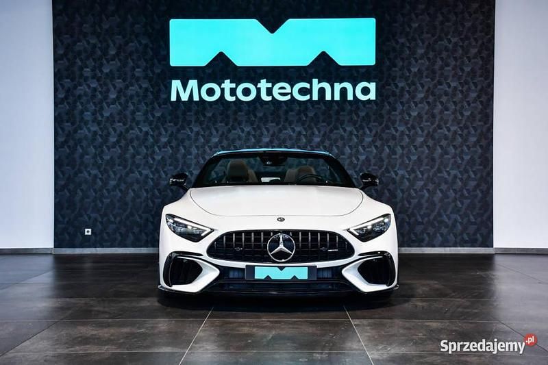 Biały Używany 2024 Mercedes SL63 AMG AMG Kabriolet | 669 000 zł - Obraz 1/4