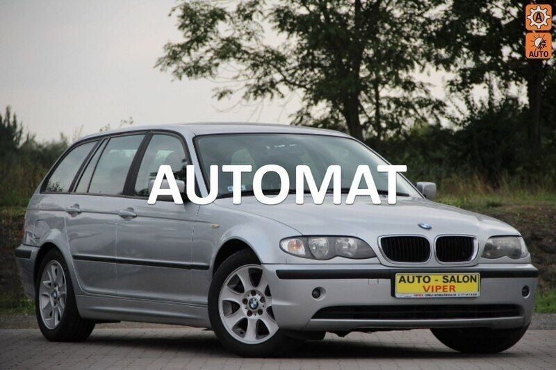 Używany BMW 320 150 KM (110 kW) 2002 Srebrny (metalik) Sedan/Limuzyna