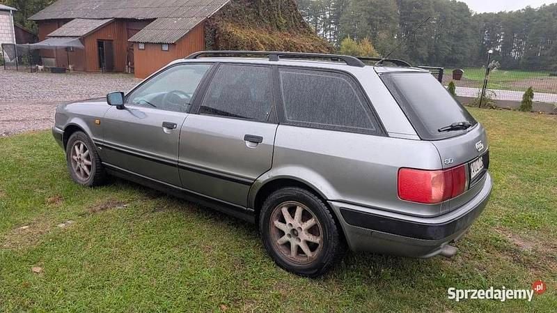 Szary Używany 1993 Audi 80 Kombi | 2500 zł - Obraz 1/4