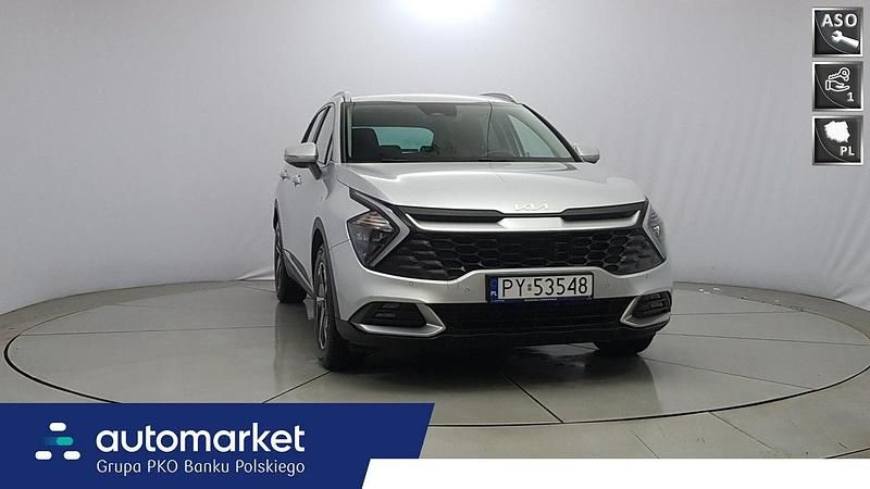 Srebrny Używany 2022 Kia Sportage 2 SUV | 124 800 zł (Dobra cena) - Obraz 1/4