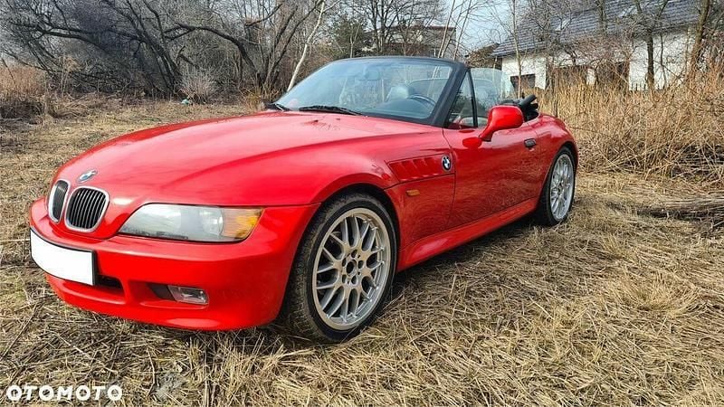 Czerwony Używany 1996 BMW Z3 Kabriolet | 32 000 zł - Obraz 1/4