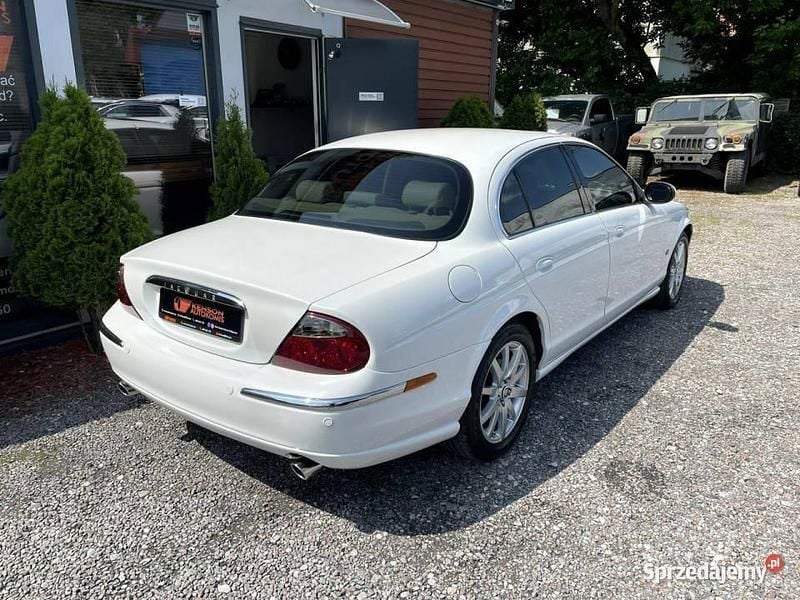 Używany Jaguar S-Type S 238 KM (175 kW) 2003 Biały Sedan/Limuzyna