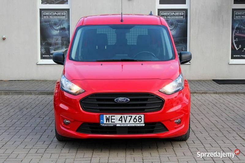 Czerwony Używany 2021 Ford Transit Minivan | 56 900 zł (Uczciwa cena) - Obraz 1/4