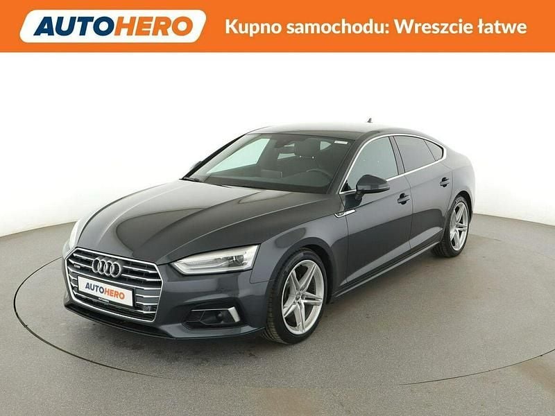 Szary Używany 2019 Audi A5 S-Line Sedan/Limuzyna | 98 900 zł (Uczciwa cena) - Obraz 1/3