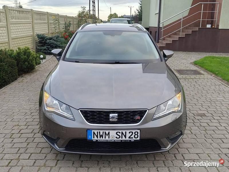Szary Używany 2014 Seat Leon Kombi | 40 900 zł (Dobra cena) - Obraz 1/4