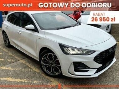 Biały Nowe 2025 Ford Focus ST-Line X Hatchback | 102 146 zł (Uczciwa cena) - Obraz 1/4