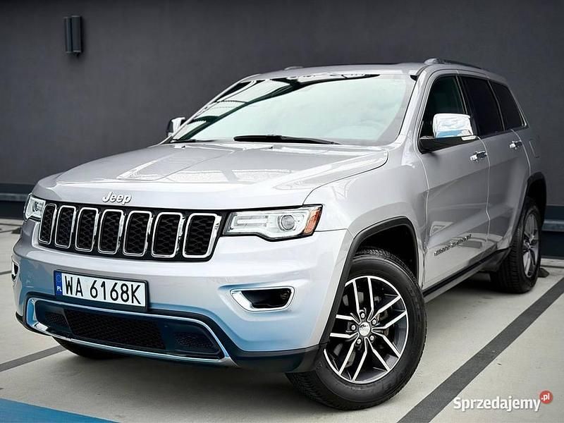 Srebrny Używany 2018 Jeep Grand Cherokee Limited SUV | 79 999 zł (Super Cena) - Obraz 1/4